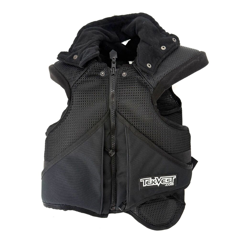 Tekvest Super Sport Protective Vest Snowmobile Motorcycle Sports Black Size M